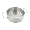 Zwilling (ZWILLING) German classicII 24cm soup pot, stew pot, 24cm steamer, steamer grid, steamer pot set