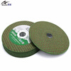 ZNMW famous shark cutting disc 107*1.2*16 metal stainless steel double mesh green cutting disc hand grinder grinding wheel disc green 50 pieces 107*1.2*16
