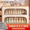 Ershan set shoe box shoe storage artifact space-saving shoe rack shoe cabinet for boots shoe support bed bottom foldable storage box transparent installation-free transparent shoe box large double windows