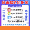 Audio format ncm kgm flac mgg m4a kgg mp4 to mp3 music converter video MP4 WIN computer version converter
