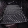 Fanshengyu Car Mattress Rear Folding Portable Universal Sleeping Mat Car SUV Inflatable Travel Camping Car Folding Bed Thickened Nappa Leather Black Red Line 130*80cm