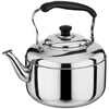 Fat Donglai's same food-grade stainless steel whistle large capacity kettle gas household kettle gas purchase price medium + whistle holds about 9 pounds of water 5L sudden price reduction deal - grab