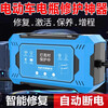 Imported from Germany, battery repairer, pulse repair, battery voltage stabilization, intelligent repairer, self-stop when full, extended range + speed, new two-in-one