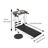 Treadmill for home use, silent fitness equipment, electric walking machine, smart screen, folding multi-function special