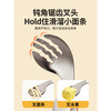 He Jiangong German baby independent eating spoon learning to eat training one-year-old baby learning to eat children's stainless steel tableware food supplement 1 316L material_curved handle design spoon and fork set