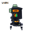 Laser level meter strong light thin line green light 12-line wall-mounted meter LSG667P high-precision outdoor measuring instrument green light 12-line factory standard