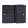 Calvin Klein RFID Metal Logo Wallet Women's Black Basics (Bag)