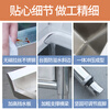 Commercial stainless steel sink, single, double and three-slot sink, vegetable basin, dishwashing and disinfection pool, school canteen, kindergarten, anti-collision 175*60*80, no hole, no faucet