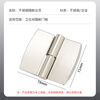 Hesdig JG-1914 stainless steel partition hinge public toilet self-closing door removable hinge 2 pieces/piece right stainless steel cover + alloy (jingcang flash delivery)