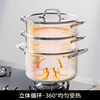 DUMIK ceramic 316 stainless steel food grade steamer household 2025 new gas stove induction cooker special stew