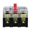 LBAJI three-phase three-wire transparent shell molded case circuit breaker 3P air switch DZ10-40A/63A/100A/160A 63A 3P