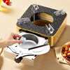 Deming windproof alcohol stove dry pot household hot pot special stove solid alcohol pot thickened stainless steel pot