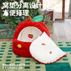 ZEZE New Year cat nest winter warm cat semi-enclosed thickened cat bed yurt safe winter pet nest
