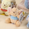 Disney genuine Winnie the Pooh, Peggy the Pig, Eeyore and Bean plush pendant, backpack pendant, key chain pendant, 10cm Disney Tigger cute sticker pendant, genuine authorization + anti-counterfeiting label