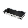 Teruiside night market commercial electric heating griddle mirror-fried steak stall hand-made cakes egg-filled cakes iron plate squid grilled cold noodles export quality - side oil outlet thickened - electric heating - blackboard - SND10510