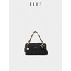 ELLE women's bag 2025 new bag diamond pattern chain toast bag ladies handbag fashion versatile shoulder bag black