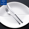 German Villeroy & Boch Piermont series imported knife and fork set 1810 stainless steel knife and fork household Western food knife, fork and spoon tableware 4-piece set