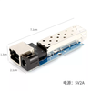 SFP Gigabit optical fiber transceiver motherboard optical output converter 1 optical 1 electrical single and double fiber LCSCH PCBA board 1.25G SFP Gigabit transceiver motherboard one without power supply