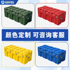 Xushui rotational molding ton container rotational molding material box standard equipment container 1200*800*1120 rotational molding ton container military green