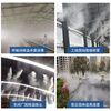 Chuangjing Yi selection construction site enclosure spray high-pressure atomizing sprayer garden landscape fog machine fog forest dust removal equipment 2.2KW host + 50 meters PA pipe + 25 sets of sprinkler heads
