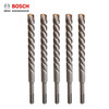 Bosch (BOSCH) electric hammer impact drill bit four pits four blades 5 series round shank two pits cross wall extension extension for concrete drilling 16x250x310mm four blades round shank