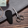 Shushe small scissors for white hair men's beard trimming scissors men's nose hair reduction scissors small scissors for cutting white hair beard scissors Spartan pointed scissors