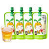 Wo Xiao Ya Children's Apple Sishen Nourishing Juice 150ml*4 Bags No Additive Apple Water Sishen Soup Boiled Juice Drink