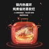 Special casserole for gas stove, household high temperature resistant dry-fired non-cracking soup pot, ceramic clay pot, stew pot 3.1L, suitable for 3-4 people, lithium ore formula 3.1L