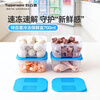Tupperware frozen 700ml*2 food-grade refrigerator storage box meat quick-freezing quick-unsealing random color