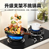Shenglaifu Gas Stove Rack Holder Gas Stove Anti-slip Bracket Stove Windproof Fire Focus Energy-Saving Cover Stove Top Thickened Pot Rack Gas Stove Bracket*2 Thickened Cast Iron Suitable for 99% of Stove Racks No Specifications