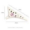 Acacia 12-hole ocarina alto AC tune twelve-hole ac painted porcelain flute for beginners with teaching materials lanyard flute
