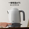 THERMOS kettle thermostatic electric kettle with automatic power off and heat preservation integrated for home use the latest 316 food grade stainless steel integrated seamless kettle large capacity inner tank moonlight white