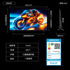 Skyworth TV 55A3F TV 55-inch 2+64GB 144Hz high brush HD eye protection LCD gaming smart flat-panel TV first-class energy efficiency home appliances national subsidies