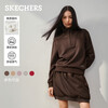 Skechers New Year's gift knitted pullover sweatshirt for women 2025 winter new long-sleeved jacket casual sportswear L425W012