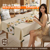 Benzhi tablecloth is waterproof and oil-proof, no-wash and anti-scalding PVC table mat, new household rectangular coffee table cloth, tablecloth, tablecloth, Erin Wonderland (3.0 encryption waterproof and oil-proof) 140*180cm (applicable to rectangular table/oval table)