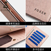 Golden Fox (FOXER) cowhide women's wallet large capacity long card holder money wallet clutch bag coin purse birthday gift for girlfriend