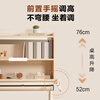 One s Member Children's Study Table Desk and Chair Set Solid Wood Lift Student Writing Desk with Lamp for Home Junior High School and High School Students
