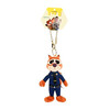 Disney's genuine authorized Zootopia Spring Series Judy Nick Leopard Police Officer Lightning Plush Pendant 10cm Disney Zootopia Judy Sticker Pendant Magnetic and Movable Genuine Authorization + Anti-Counterfeiting Label