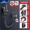 JOMOO toilet companion spray gun flushing one in and two out full copper angle valve faucet bathroom toilet pressurized high pressure nozzle gun ash-copper angle valve+copper spray gun+punch-free bracket+
