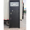 Qiaobolai steel door rental door small size security door custom engineering door entrance door entrance door iron door single door mother-in-law small size 1.7*0.86 outsourcing standard size 2.050.96 outsourcing outer left/outer right/inner