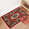 Jiaojing Hui Worshiping Felt Carpet Machine Woven Carpet Door Mat Entry Door Mat Living Room Foyer Dust Removal Foot Mat Thickened Red 60cm*90cm