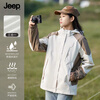 JEEP SPIRIT Jeep Jacket Men's and Women's Same Style Three-in-One Jacket Autumn and Winter Outdoor Mountaineering Wear Hooded Jacket Khaki M