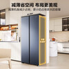 Hualingmei's refrigerator produces a 61cm ultra-thin 426 cross double-open multi-door four-door first-class frequency conversion energy-efficient air-cooled and frost-free household built-in refrigerator with a national subsidy of 20%. Hualing 640|Double Purity Large Freezer|Full Space Purification