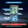 Rongsheng 507-liter IDP2.0 deodorizing dual system cross-fold four-door ultra-thin zero-embedded refrigerator household first-class energy efficiency BCD-507E50CZLAD national subsidy active sterilization | blue light freshness 60cm true zero embedded | bottom heat dissipation