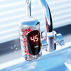 CHIGO electric hot water faucet installation-free stainless steel heating kitchen bathroom kitchen treasure instant hot water heater intelligent digital display snow mountain white + ordinary plug