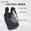 Samfolk large capacity backpack men's travel outdoor business trip boarding luggage bag backpack computer bag ballistic nylon 40L