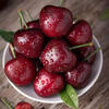 Fresh on-site cherries, fresh, juicy and fruity, in-season large cherries 1kg (net weight), small fruit XL, single fruit 24-26mm