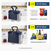Bahainiao thermal bag lunch box bag portable lunch box bag storage bag cold insulation box portable thickened office worker with lunch bag