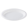 Le Sanhao Disposable Plates 6 inches*50 pieces Biodegradable Paper Plate Cake Paper Plate Handmade Plate Picnic Plate Cutlery