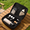 CLITON portable espresso machine set storage bag can hold powder dispenser, powder hammer, portable storage box